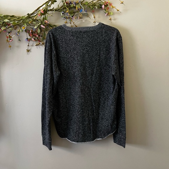 Like New without Tag Grayers Clothers Men’s Long Sleeve Grey Top Size Large - Picture 7 of 8